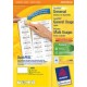 Avery zweckform étiqu multi-usages, 52,5 x 29,7 mm, blanc