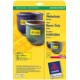 Avery zweckform étiquettes film, 99,1 x 42,3 mm, jaunes