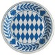 Papstar motivservietten "bayrisch blau", 330 x 330 mm
