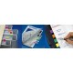 Sigel notes adhésives transparent mini, 50 x 12 mm