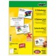Sigel cartes de visite 3c, 85 x 55 mm, 250 g/m2, extra blanc