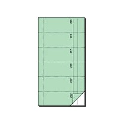 Sigel bloc de formulaires "carnet de bons", 105 x 200 mm