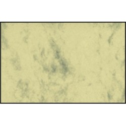 Sigel cartes de visite 3c, 85 x 55 mm, 225g/m2, marbre beige