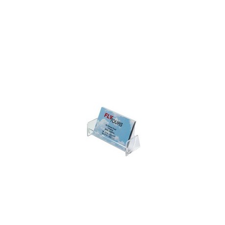 Sigel porte-cartes de visite, en plastique rigide, à 1
