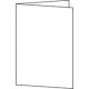 Sigel cartes 2 volets pour pc, a6 (a5), 185g/m2, extra blanc