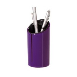 Sigel pot à crayons eyestyle, blanc / noir