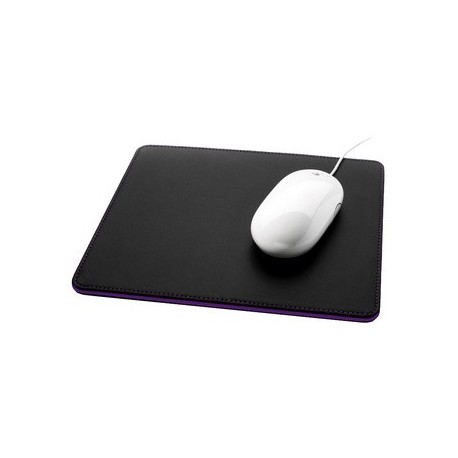 Sigel tapis souris eyestyle, simili cuir, noir / blanc