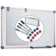 Maul tableau mural blanc 2000,kit complet ,(l)1.200x(h)900mm