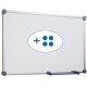 Maul tableau mural blanc 2000, (l)1.800 x (h)900 mm, gris