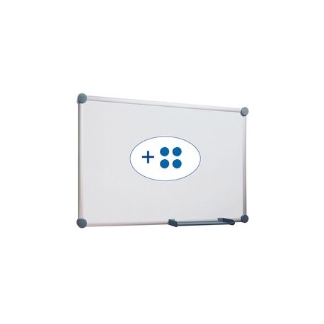 Maul tableau mural blanc 2000, (l)1.800 x (h)900 mm, gris