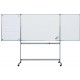 Maul tableau mobile rabattable , surface d'écriture: 6 m2