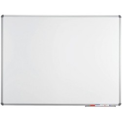 Maul tableau blanc standard émail, (l)450 x (h)300, gris