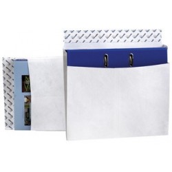 Tyvek pochettes d'expédition à soufflet pour classeur, sans