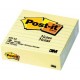 3m post-it notes bloc xl, 100 x 100 mm, jaune, ligné