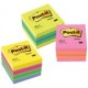 Post-it bloc-notes adhésifs en cube mini, 51 x 51 mm,