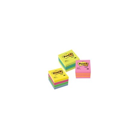 Post-it bloc-notes adhésifs en cube mini, 51 x 51 mm,