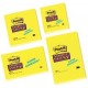 3m post-it notes super sticky notes, 102 x 152 mm,