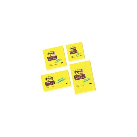 3m post-it notes super sticky notes, 102 x 152 mm,