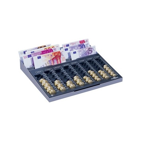 Durable casier à monnaie euroboard xl,(l)328 x (p)286 x (h)