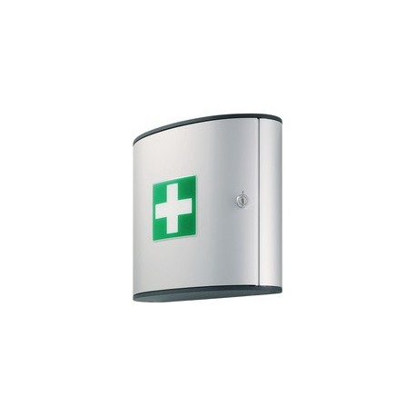 Durable first aid box m, design first aid box, argenté