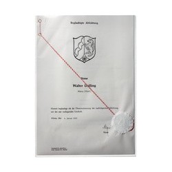 Durable pochette de protection, en pp, a4, transparent