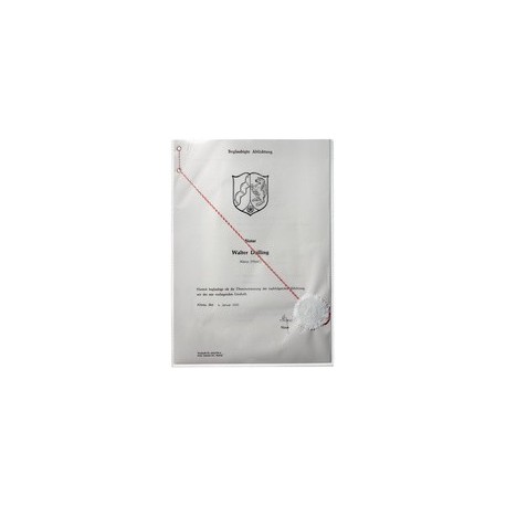 Durable pochette de protection, en pp, a4, transparent