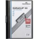 Durable duraclip original 60 chemises à pince, a4, gris