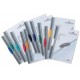 Durable chemises à clip swingclip, format a4, clip coloré (LOT DE 25)