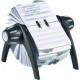 Durable fichier d'adresses telindex flip, noir / gris