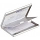 Durable etui pour cartes de visite business card box duo