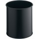 Durable corbeille metall, rond, 15 litres, noir