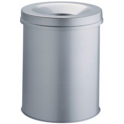 Durable poubelle safe, rond, 30 litres, gris