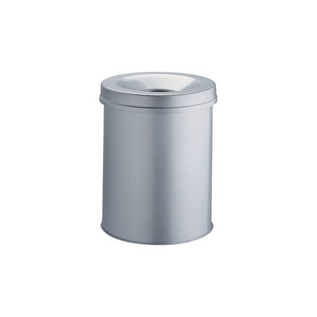 Durable poubelle safe, rond, 30 litres, gris