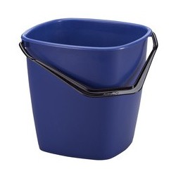 Durable seau de nettoyage, 9,5 litres, rectangulaire, bleu