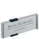 Durable plaque d'affichage info sign, (l)210 x (h)297 mm