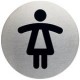 Durable pictogramme "wc pour handicapé", diamètre: 83 mm