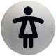 Durable pictogramme "wc femmes & hommes", diamètre: 83 mm