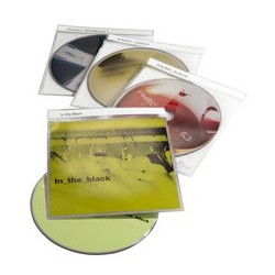 Durable etuis cd-/dvd "top cover" pour 1 cd, pp, transparent