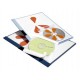 Durable pochettes autoadhésives pour cd/dvd fix, en pp,