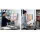 Durable système de présentation vario wall 10, kit complet,