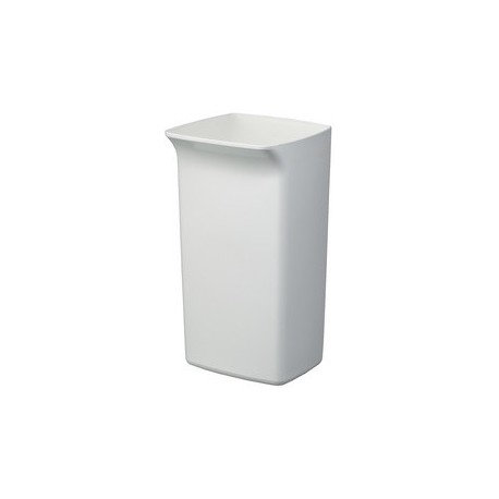 Durable couvercle durabin flip lid square 40, blanc/blanc