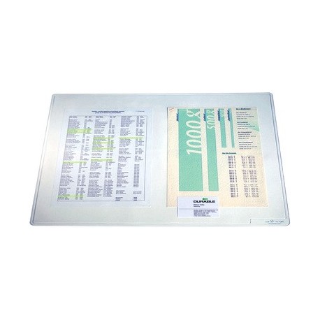 Durable sous-mains duraglas, transparent,