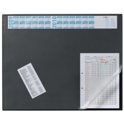 Durable sous-main avec calendrier annuel, gris