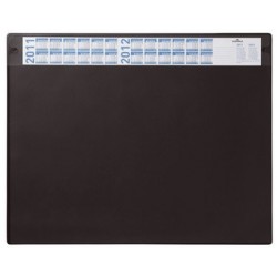 Durable sous-mains avec calendrier annuel, bleu foncé