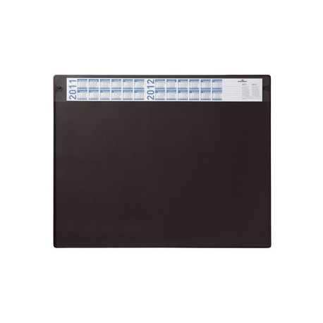 Durable sous-mains avec calendrier annuel, bleu foncé