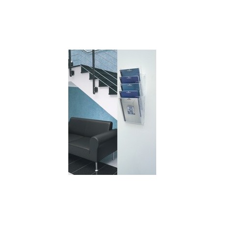 Durable porte-brochure combiboxx a4 set xl, transparent