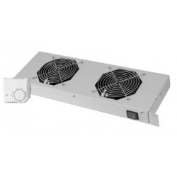 Digitus unité de ventilation 19", 1 u, 2 ventilateurs 120 mm