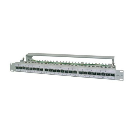 Digitus panneau 19", cat.6a (profond), 25 x ports rj45, 1 u