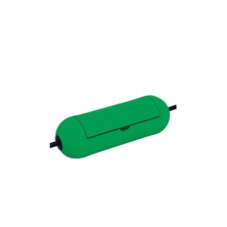 Brennenstuhl safe box, fiche mâle-femelle, vert