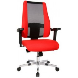 Topstar fauteuil de bureau "air synchro", rouge